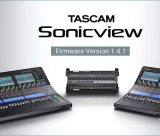 TASCAM actualiza as SONICVIEW16 & 24 com o firmware 1.4.1