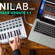 Arturia anuncia firmware V1.1 para MiniLab MkII