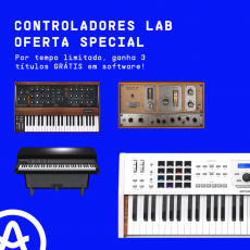 EXTENSÃO da Oferta: ARTURIA LAB CONTROLLERS