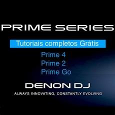 Tutoriais Grátis e completos para Denon DJ Prime Go, 2 e 4