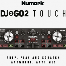 Uma questão de toque Numark DJ 2 Go 2 TOUCH