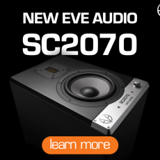 EVE AUDIO apresenta o novo monitor de estúdio os SC2070