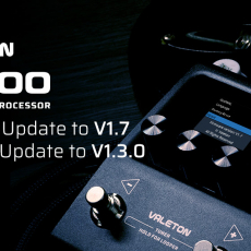 VALETON: Novo GP-100 Firmware V1.7 e Software V1.3.0