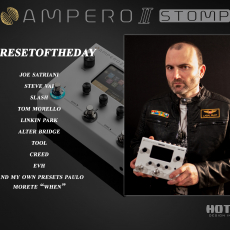 Hotone Ampero - Presets do dia por Paulo Morete