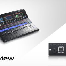 TASCAM Sonicview 16XP e 24XP compatíveis com SMPTE 2110/30