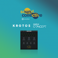 Sound collective simple concept Krotos