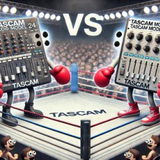 TASCAM Model 24 vs Model 2400: Qual a melhor para ti