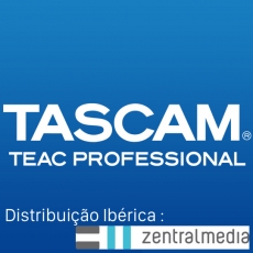 TASCAM -TEAC Pro. Distribuição Ibérica com a ZentralMedia