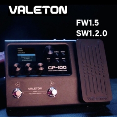 Valeton GP-100 Firmware 1.5 e Software 1.2.0