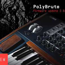 A Arturia anuncia o firmware 3.0 para o PolyBrute