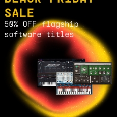 Black Friday ARTURIA: 50% no software mais desejado