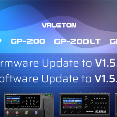 GP-200 Firmware | Actualização de software V1.5.0