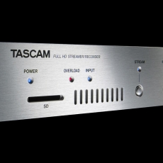 Tascam VS-R264/ VS-R265: Streams Audio/video 4K/ FHD